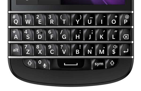 Blackberry Q10 Keyboard